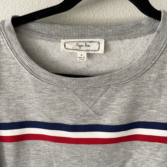 Hippie Rose M grey pullover - Picture 2 of 3